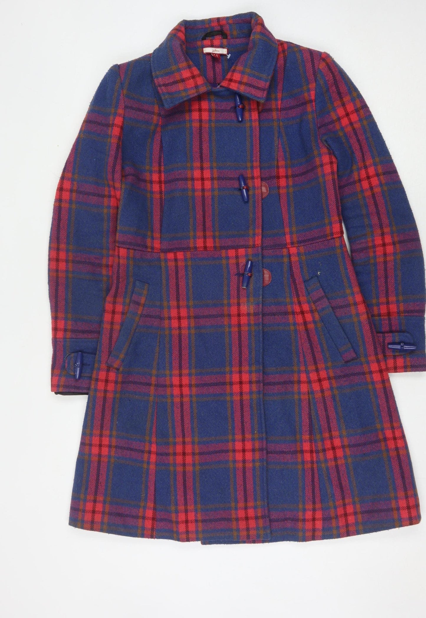 Joe Browns Women’s Multicoloured Plaid Coat, Size 10