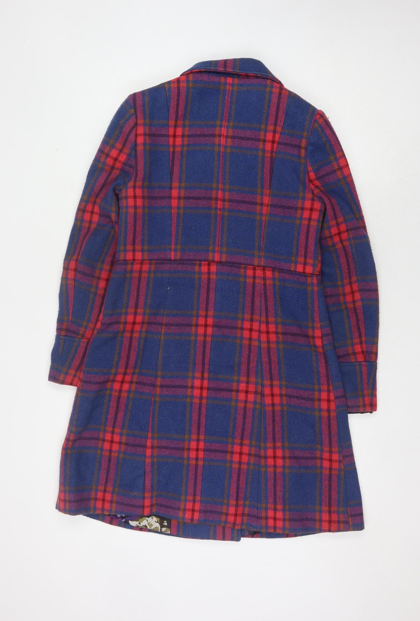 Joe Browns Women’s Multicoloured Plaid Coat, Size 10