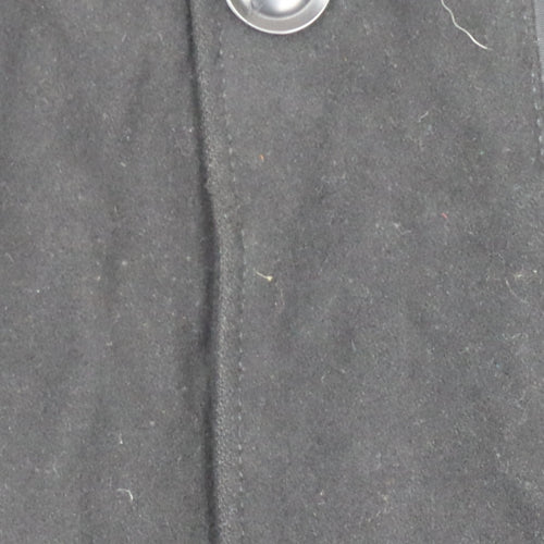 Marks and Spencer Men's Black XL 44" Trench Coat