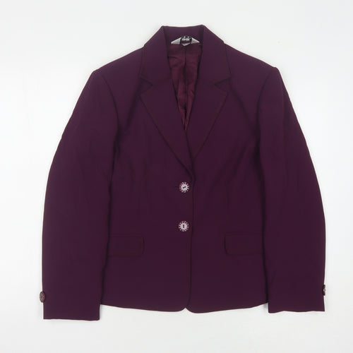 Whimsy Women's Purple Blazer Size 16