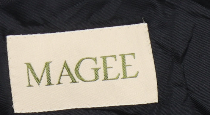 Magee Men's Black Blazer Jacket, Size 38R Classic Style