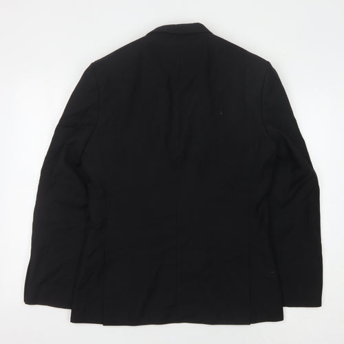 Red Herring Men's Black Blazer 38R Regular Fit