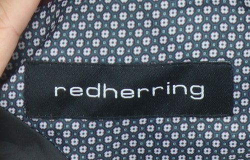 Red Herring Men's Black Blazer 38R Regular Fit