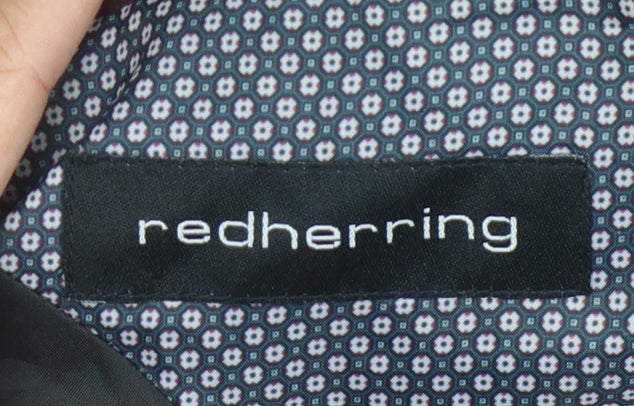 Red Herring Men's Black Blazer 38R Regular Fit