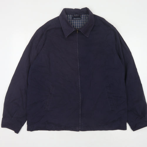 Brooker Men’s Blue Cotton Jacket - Size L