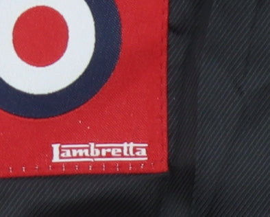 Lambretta Men's Grey Blazer, Size 36S, Wool Blend