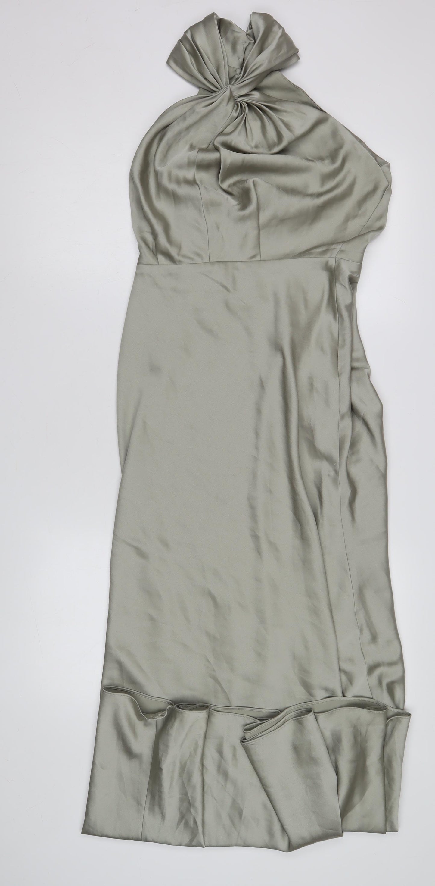 ASOS EDITION Women's Grey Sleeveless Dress