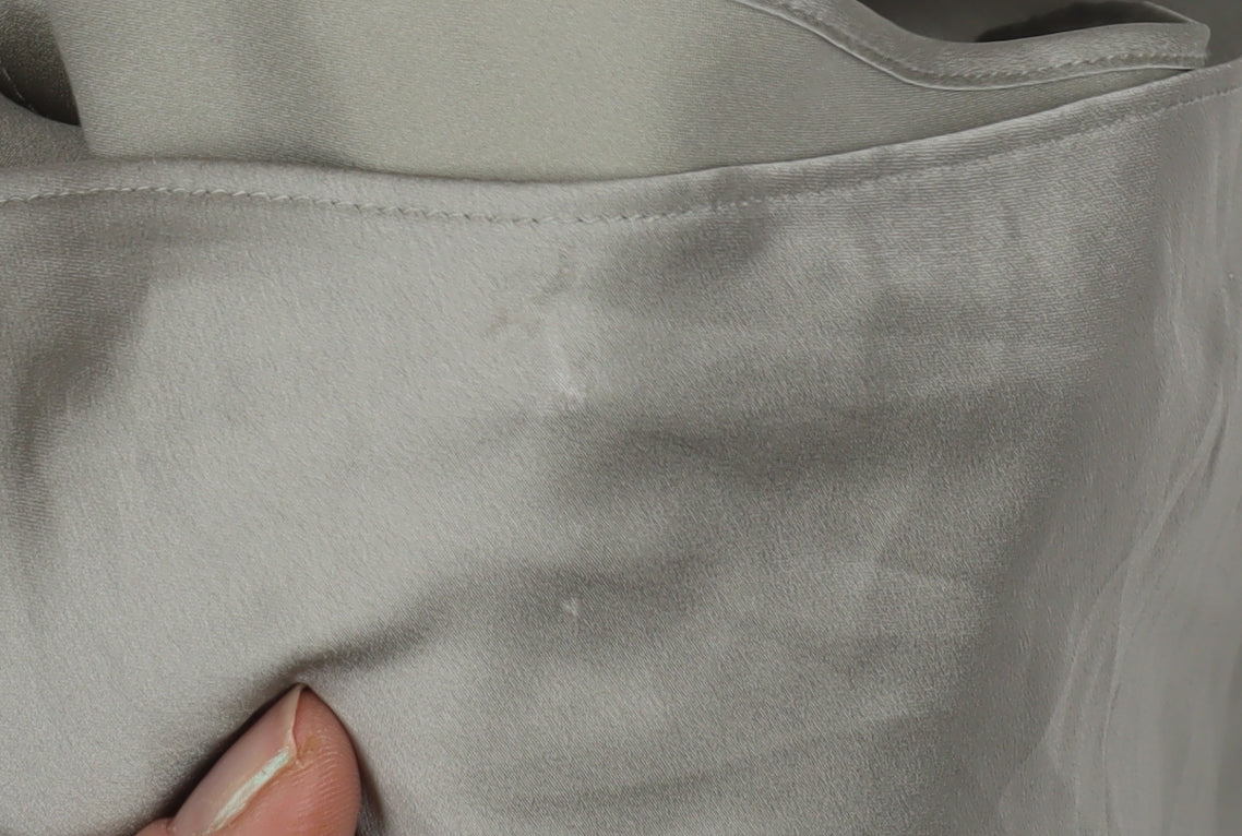 ASOS EDITION Women's Grey Sleeveless Dress