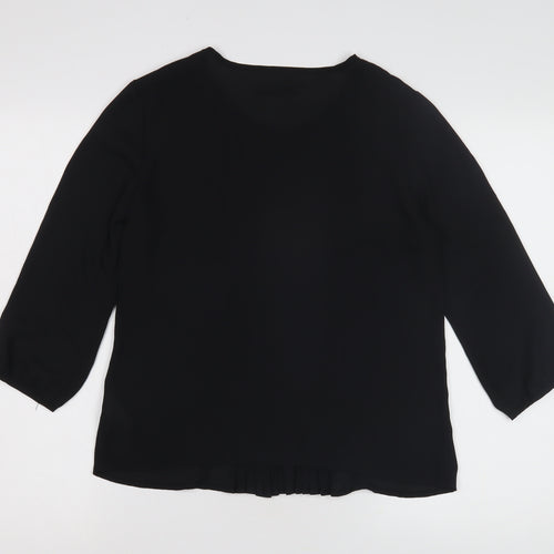 Soaked in Luxury Women's Black XS Blouse