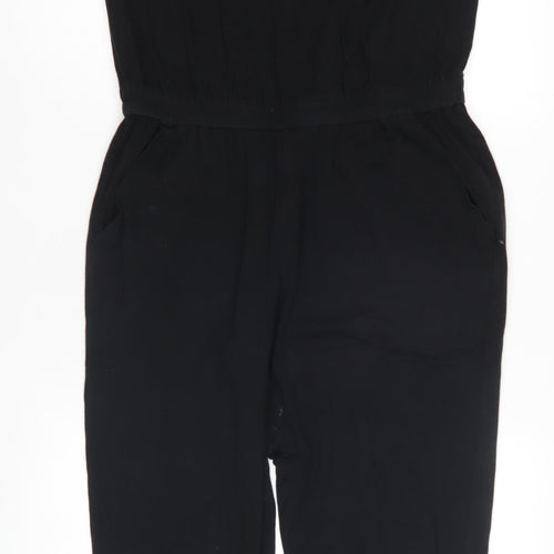 Hush Women's Black Sleeveless Jumpsuit Size 8