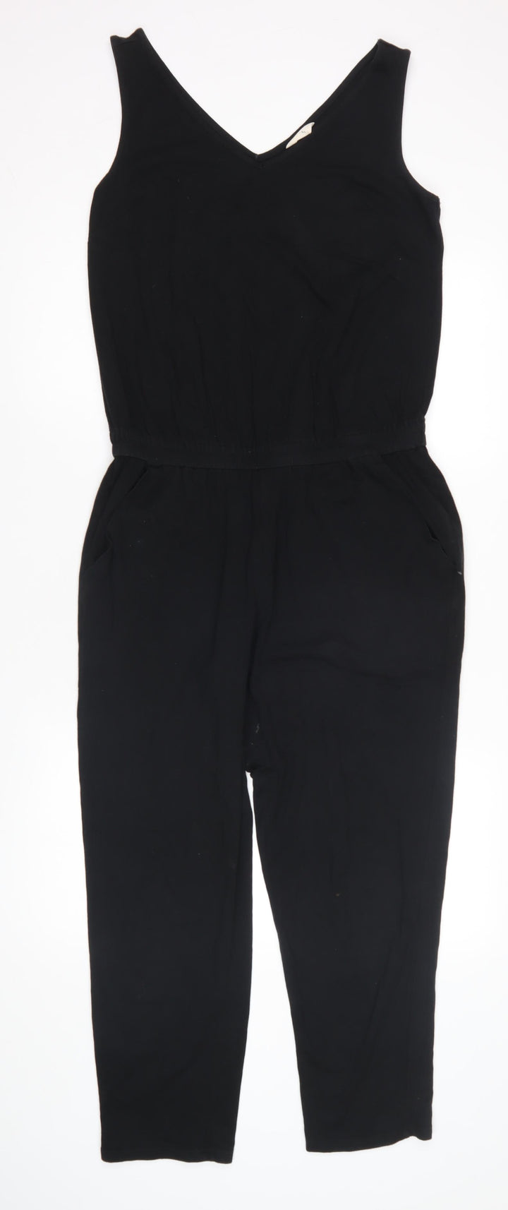 Hush Women's Black Sleeveless Jumpsuit Size 8