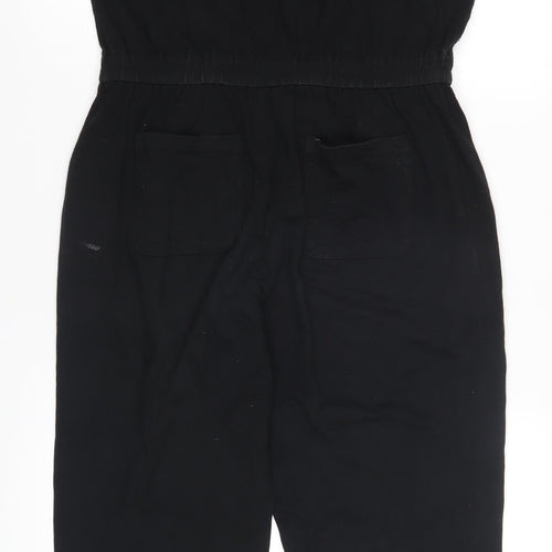 Hush Women's Black Sleeveless Jumpsuit Size 8