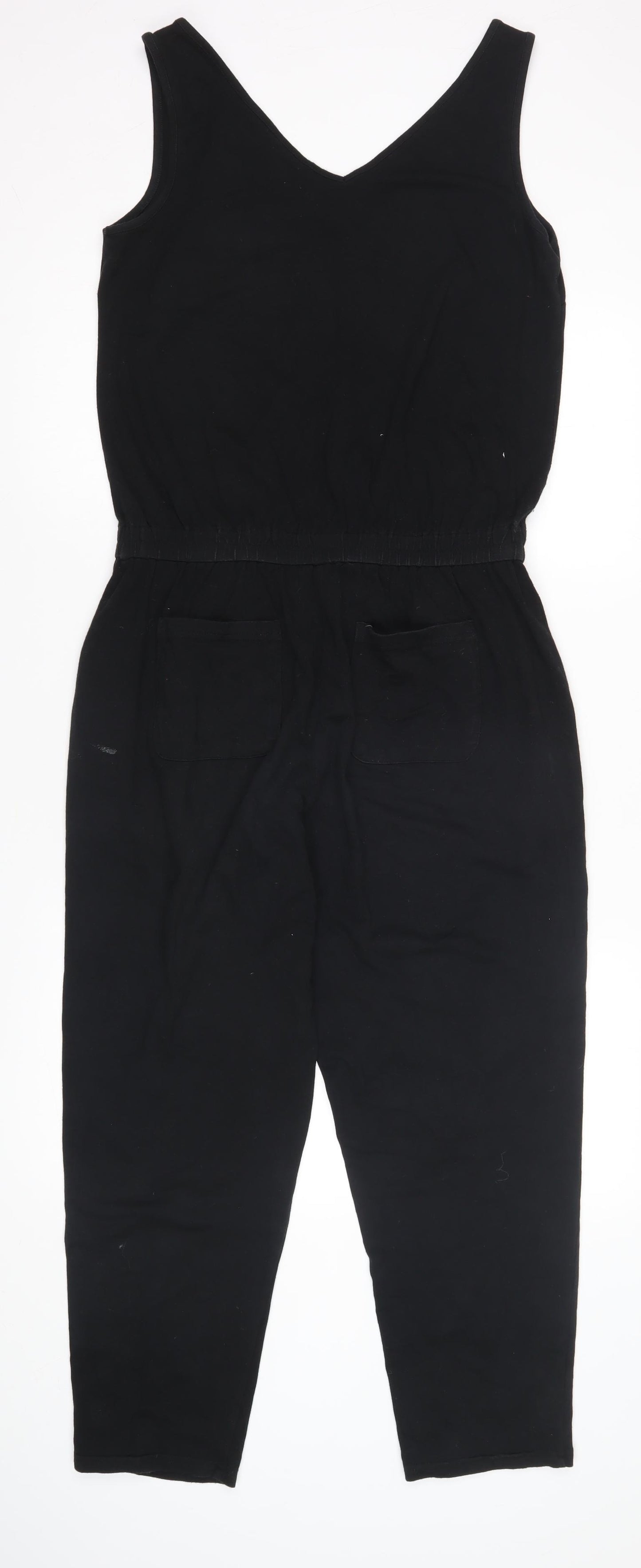 Hush Women's Black Sleeveless Jumpsuit Size 8