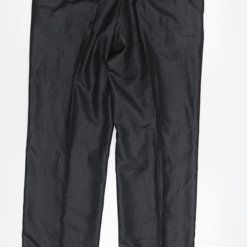 Stefano Conti Men's Black Suit Trousers Size 34