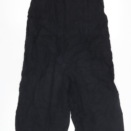Topshop Women's Black Sleeveless Jumpsuit Size 10