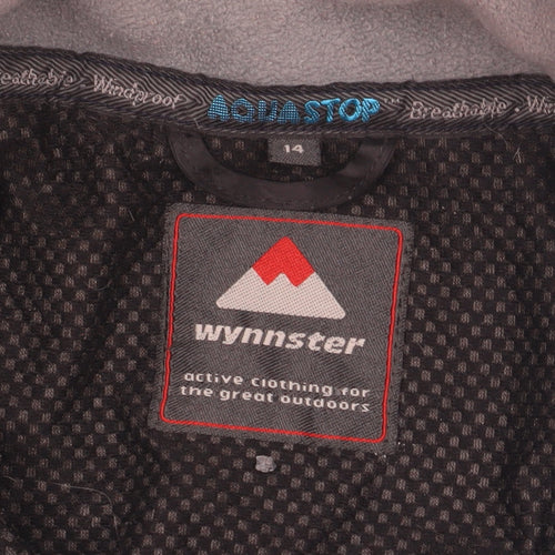 Wynnster Women's Blue Fleece Jacket Size 14