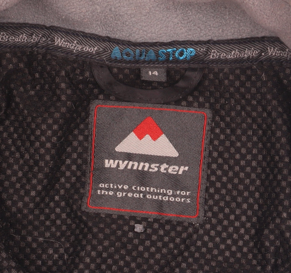 Wynnster Women's Blue Fleece Jacket Size 14