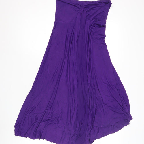 The Collection Debenhams Purple Strapless Dress Women Size 12