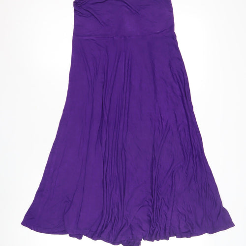 The Collection Debenhams Purple Strapless Dress Women Size 12