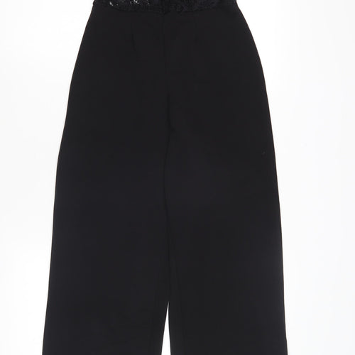 Marks and Spencer Women's Black Lace Jumpsuit Size 6
