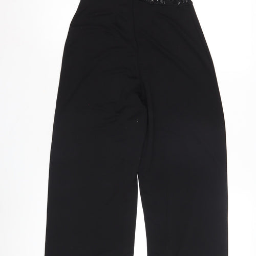 Marks and Spencer Women's Black Lace Jumpsuit Size 6