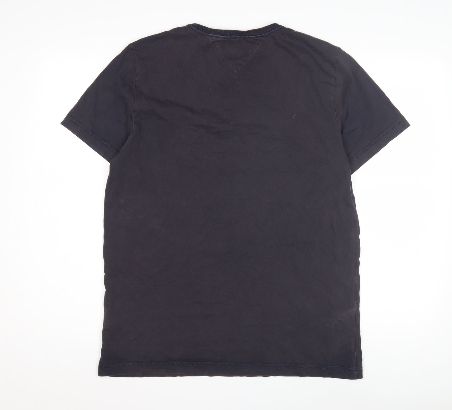 Tommy Hilfiger Men’s Black L Solid T-Shirt