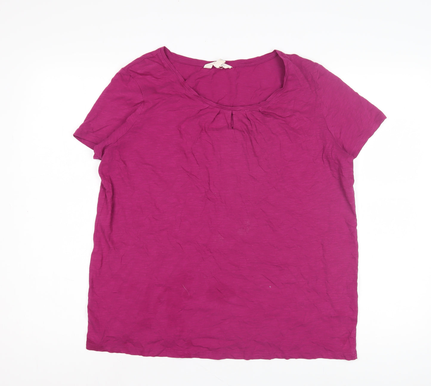 Seasalt Cornwall Women's Pink T-Shirt Size 16