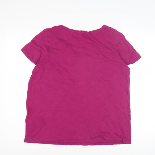 Seasalt Cornwall Women's Pink T-Shirt Size 16