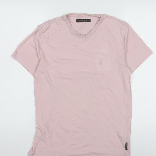 French Connection Men's Pink M Crew Neck T-Shirt