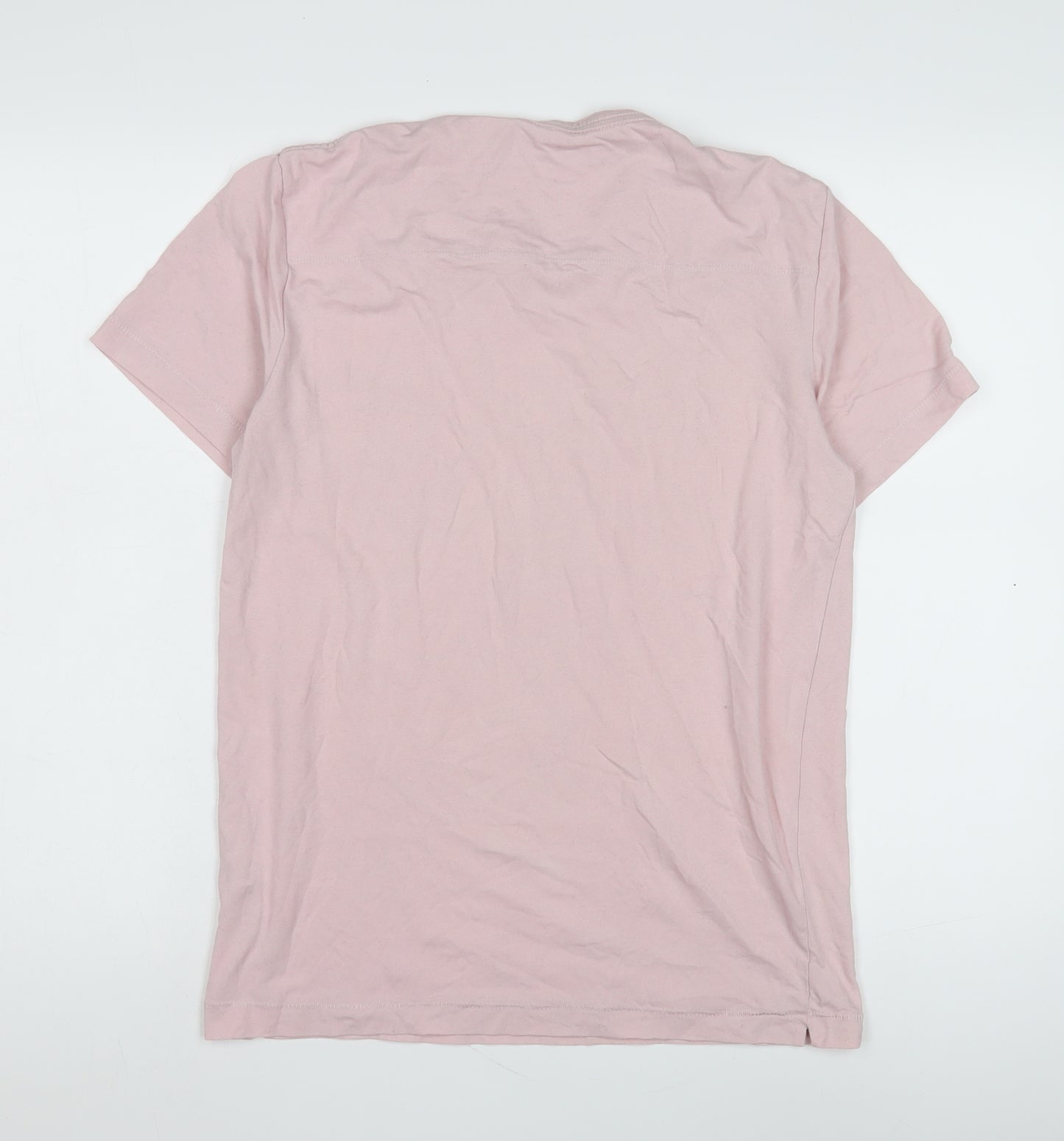 French Connection Men's Pink M Crew Neck T-Shirt