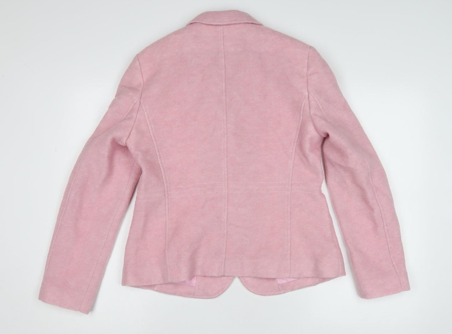 Eugen Klein Women's Pink Blazer Jacket Size 12