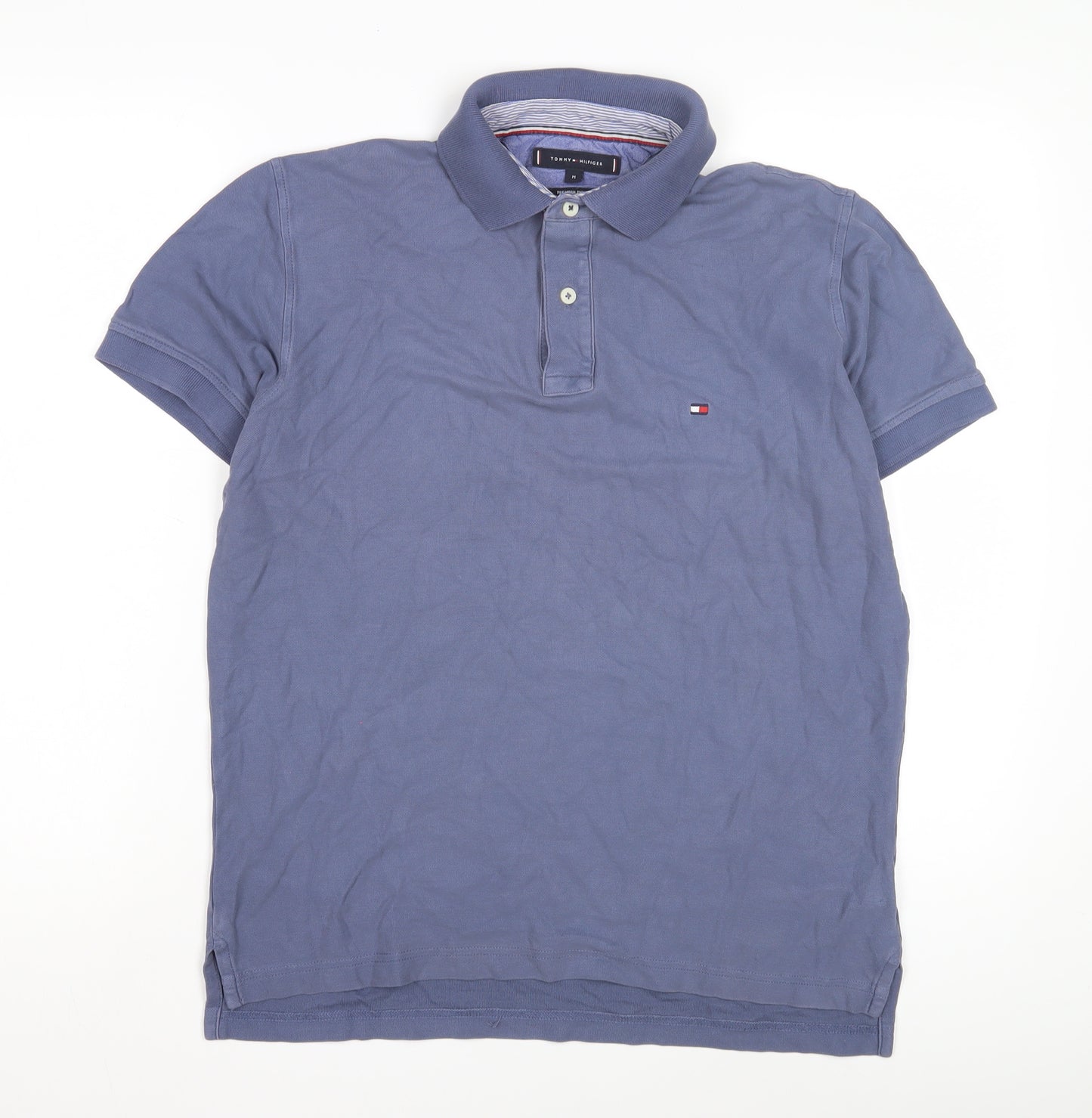 Tommy Hilfiger Men's Blue Polo M Regular Fit