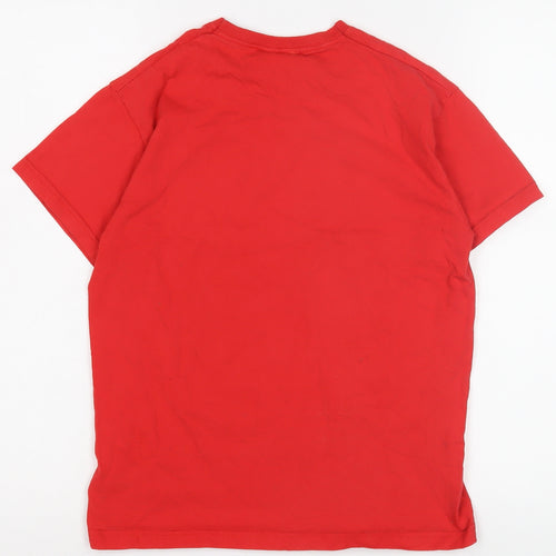 Star Wars Boys Red Graphic T-Shirt, Size S, Casual