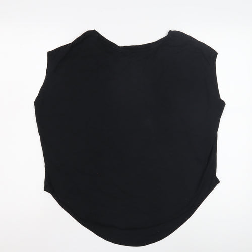 Nike Unisex Black Sleeveless Logo T-Shirt