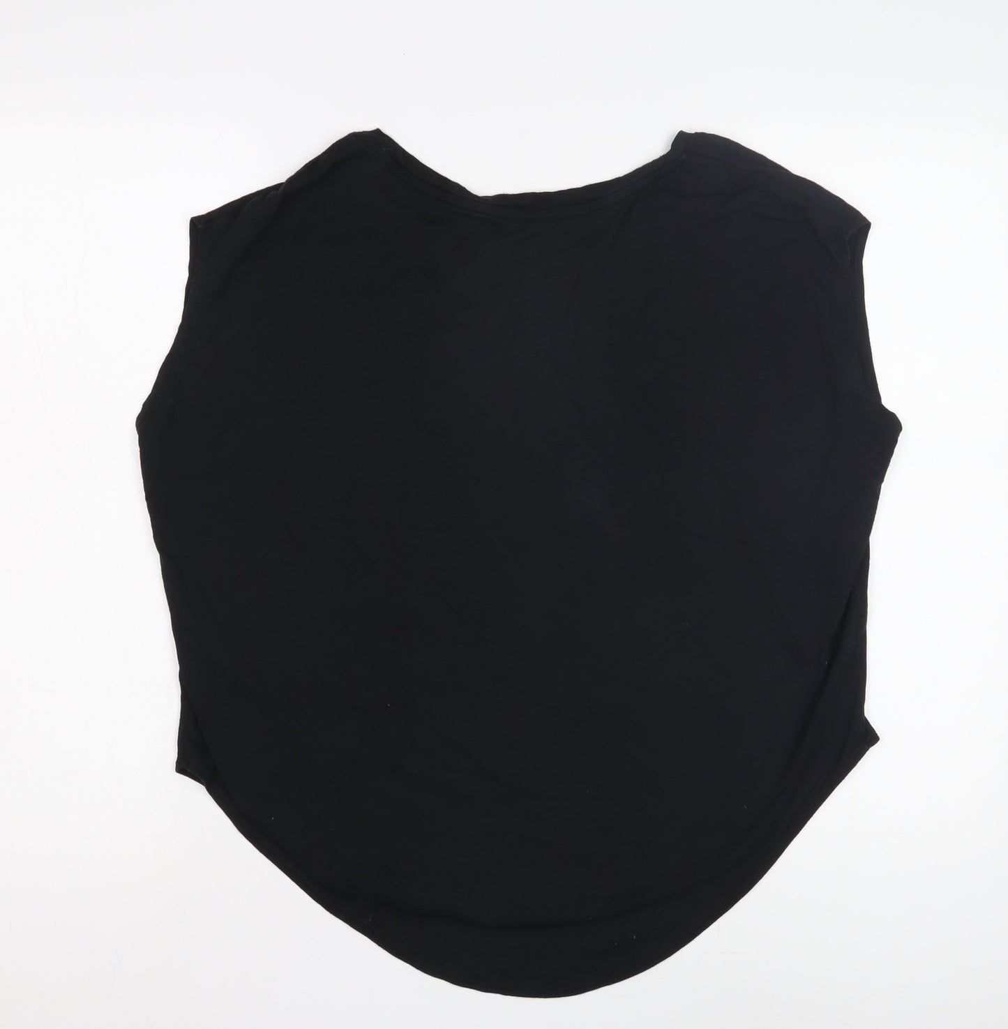 Nike Unisex Black Sleeveless Logo T-Shirt