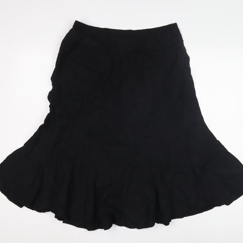 Debenhams Women's Black Size 14 Petite Skirt