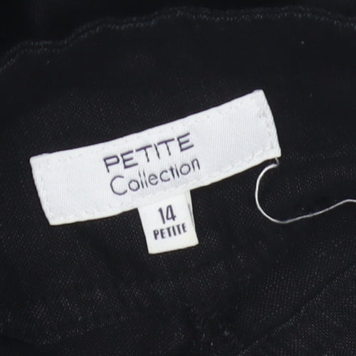Debenhams Women's Black Size 14 Petite Skirt