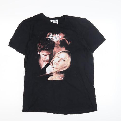 Buffy the Vampire Slayer Unisex Black T-Shirt M