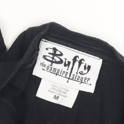 Buffy the Vampire Slayer Unisex Black T-Shirt M