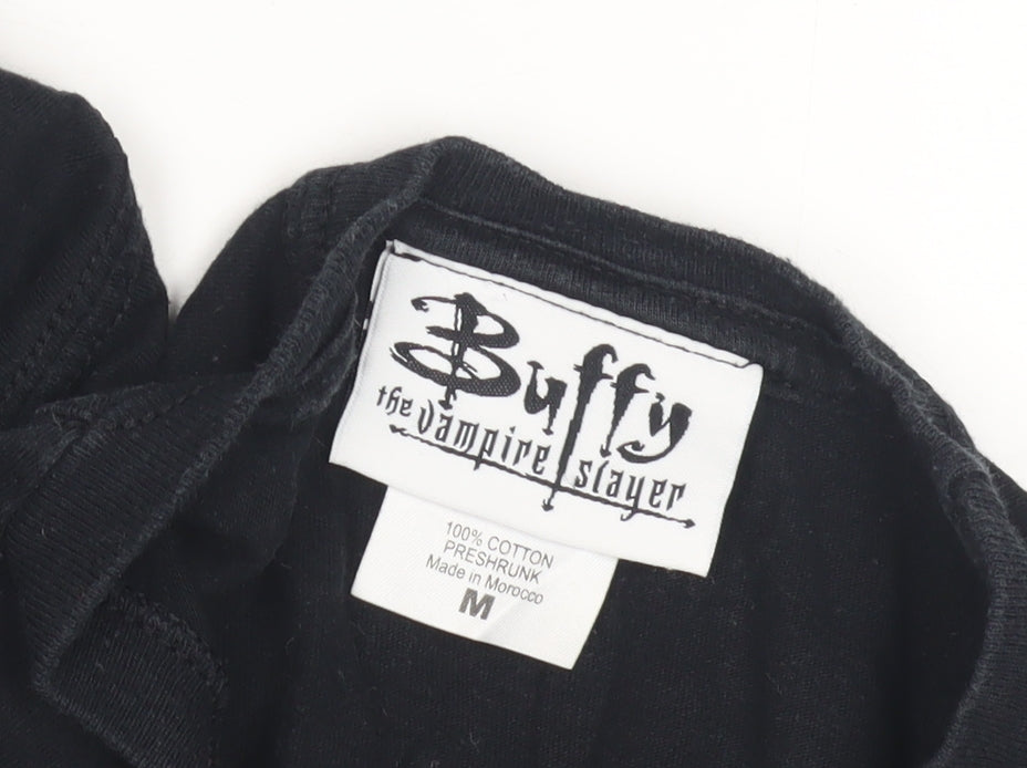 Buffy the Vampire Slayer Unisex Black T-Shirt M