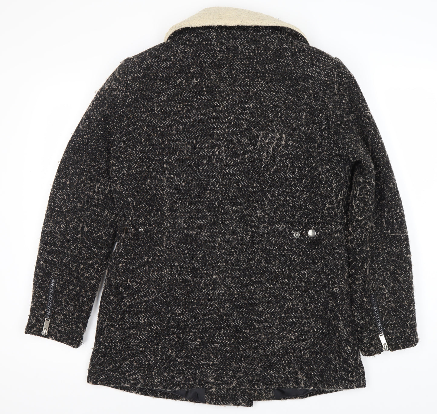 Anthology Women's Black Motorcycle Coat Size 12