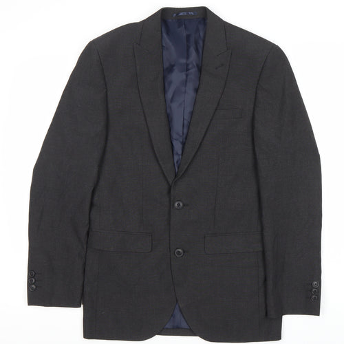 Next Men's Grey Blazer Size 34 Short Jacket