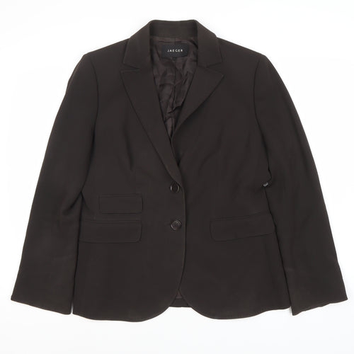 Jaeger Women's Black Suit Jacket Size L