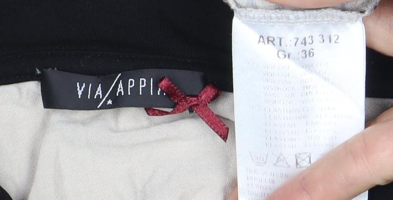 Via Appia Women's Multicoloured Full Zip Sweatshirt Size 8