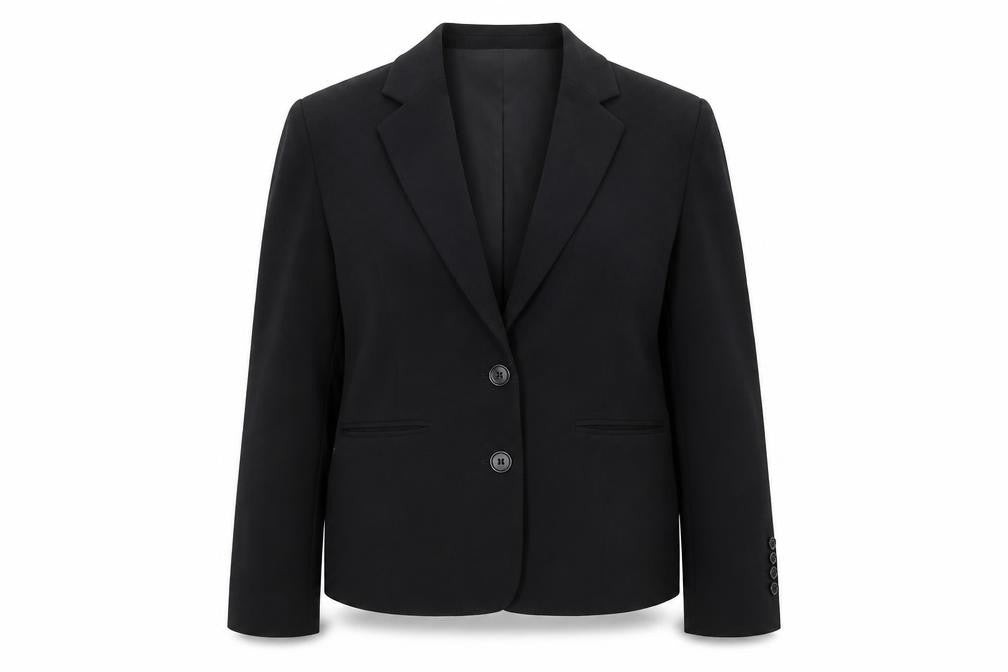 Front view of Marks & Spencer Women's Black Blazer, size 14