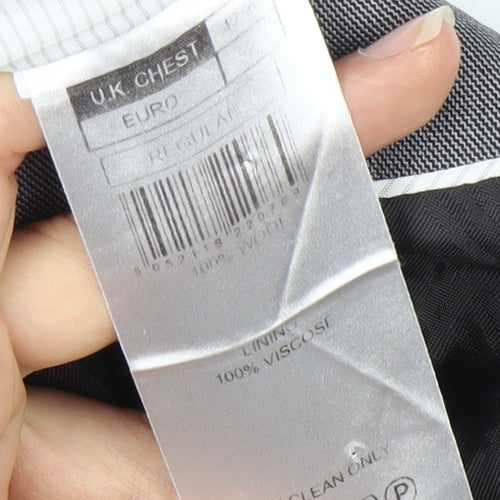 Jeff Banks Men's Grey Suit Jacket 42R