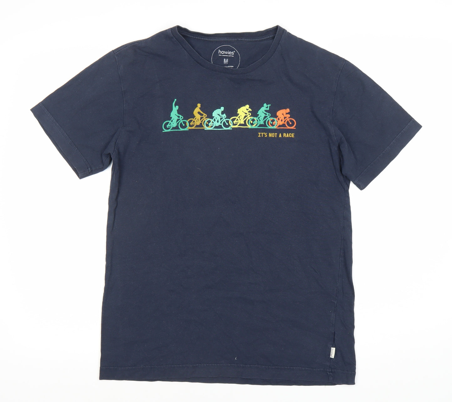 Howies Blue Men's Medium Cotton Graphic T-Shirt