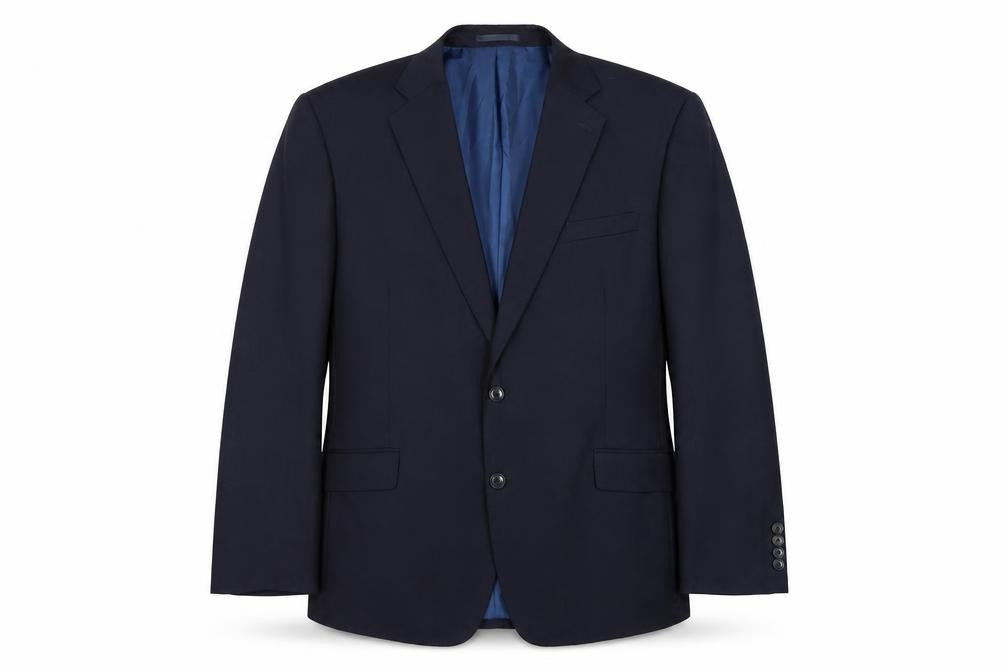Front view of Marks & Spencer Men's Blue Blazer M Classic Fit