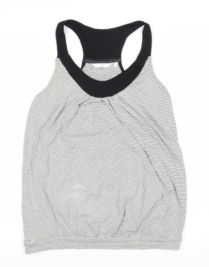 J by Jasper Conran Women's Black White Tank Size 14
