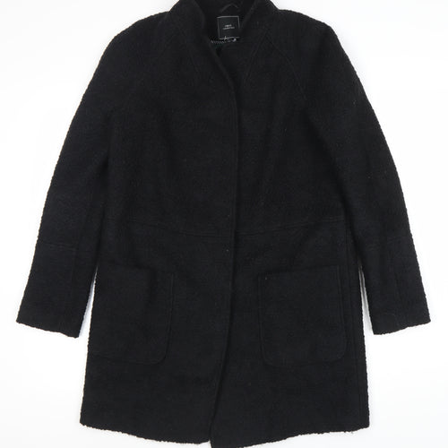 Next Women’s Black Long Overcoat Size 10